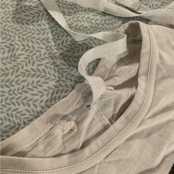 🟡Off-white Caravaggio White T-Shirt with stripe back🟡 - Picture 4 of 8